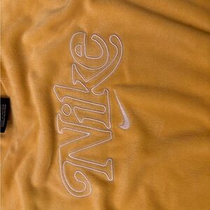 Nike Gold Sweatshirt with White Logo